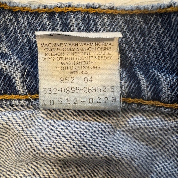 Levi’s 512 Slim Fit Tapered Leg vintage jeans size 7 - Picture 11 of 12